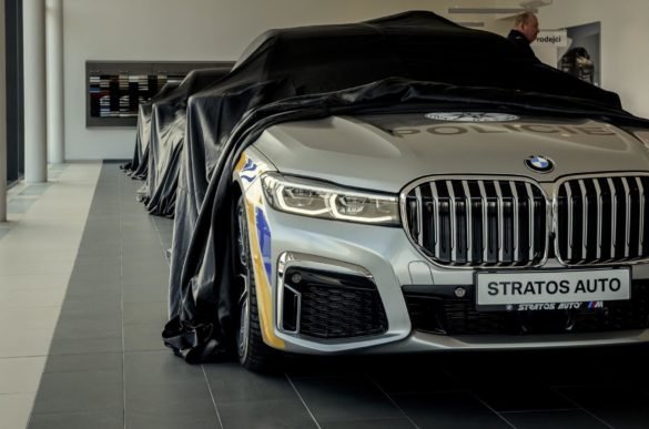 BMW 745Le xDrive на службе в полиции