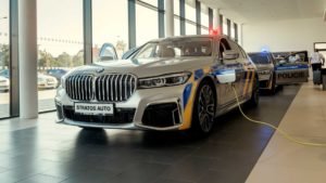 BMW 745Le xDrive на службе в полиции