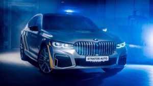 BMW 745Le xDrive на службе в полиции