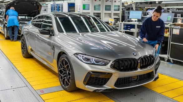 Новый BMW M8 Gran Coupe встал на конвейер
