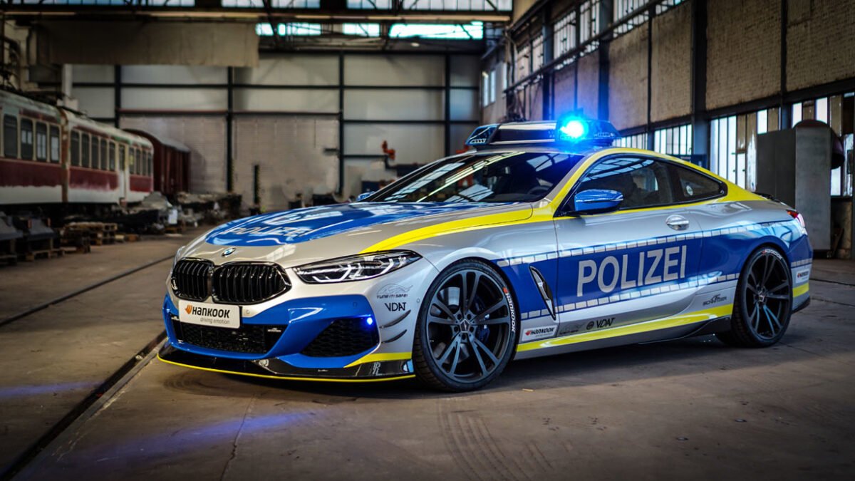 BMW M850i на полицейской службе